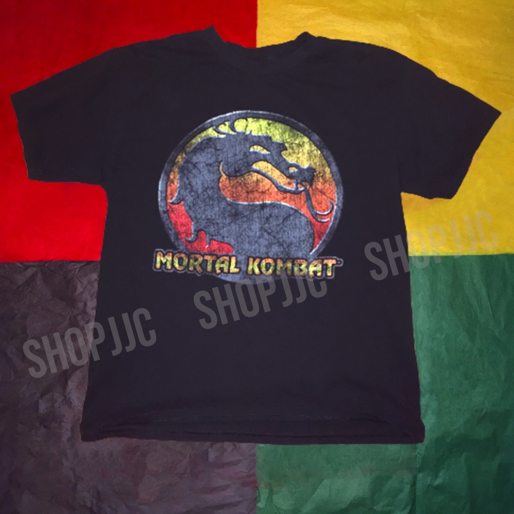 Mortal Kombat Officially Licensed T-shirt (Mens- Large)